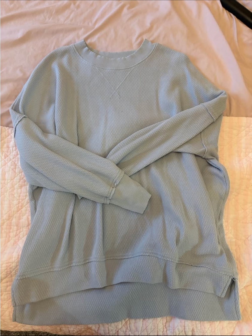 Aerie textured pullover